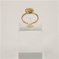 Ringe Nanis Dame PILLOW in Gelbgold Diamante 0.09 Ct AS4-514 - AS4-514